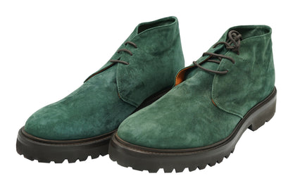 Andrea Ventura Chucca T Suede Lace-Up Boots w/ Lug Sole