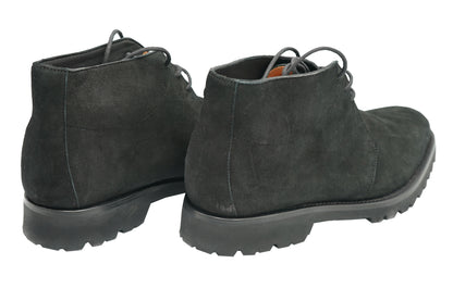 Andrea Ventura Pitti T Suede Lace-Up Boots w/ Lug Sole