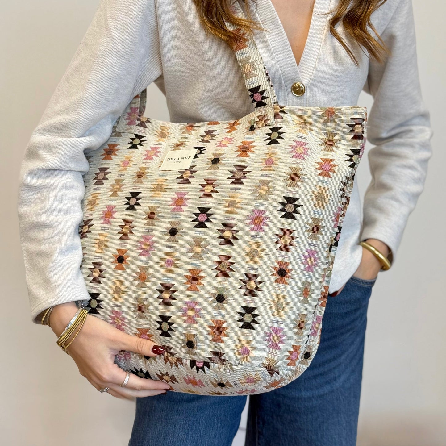 Large Zippered Bag Royal