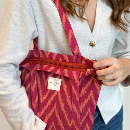 Medium Zippered Bag Fuego