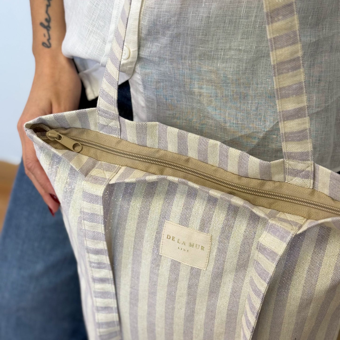 Medium Zippered Bag Lulil