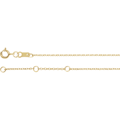 Élise Rouge 14K Yellow Gold Natural Diamond Bezel Bracelet