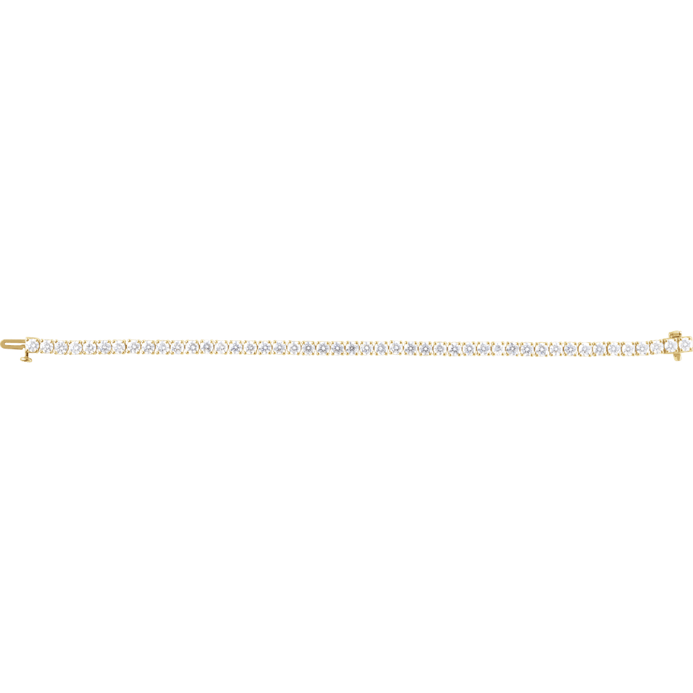 L'eternel 14K Gold Lab-Grown Diamond Tennis Bracelet