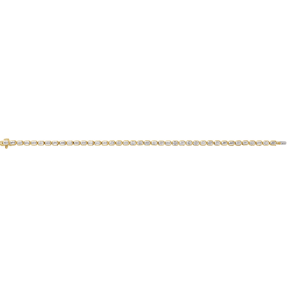 Ligne Précieuse Lab-Grown Diamond Tennis Bracelet 14k Gold