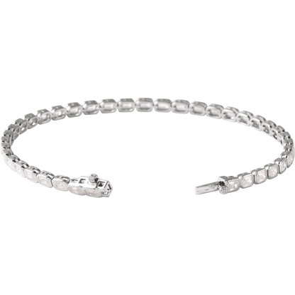 Ligne Précieuse Lab-Grown Diamond Tennis Bracelet 14k Gold