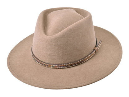 Outdoor Merino Wool Felt Hat Rider