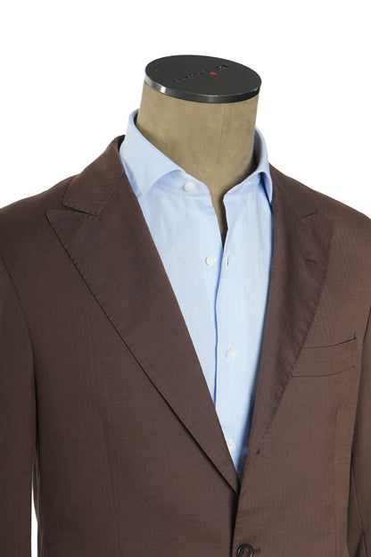 Brunello Cucinelli Pinstripe Cotton-Virgin Wool Suit