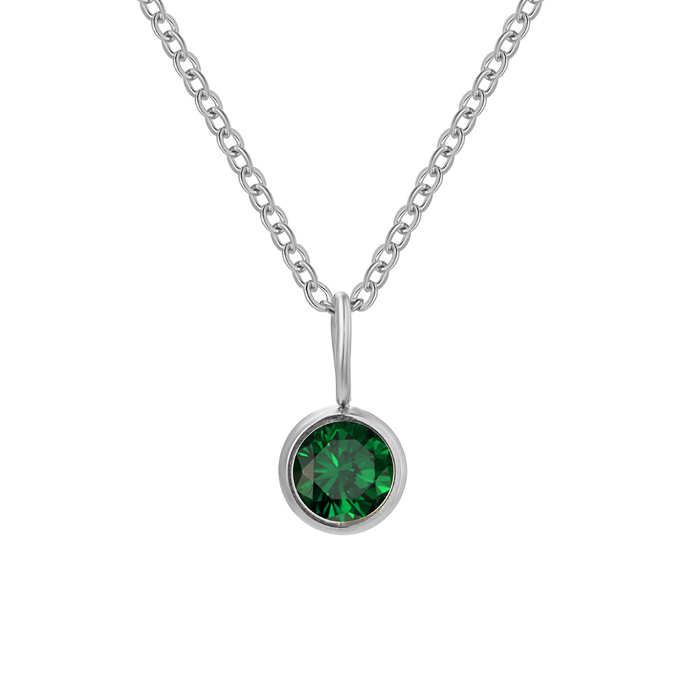 Lumière Birthstone Necklace Month & Zodiac Collection