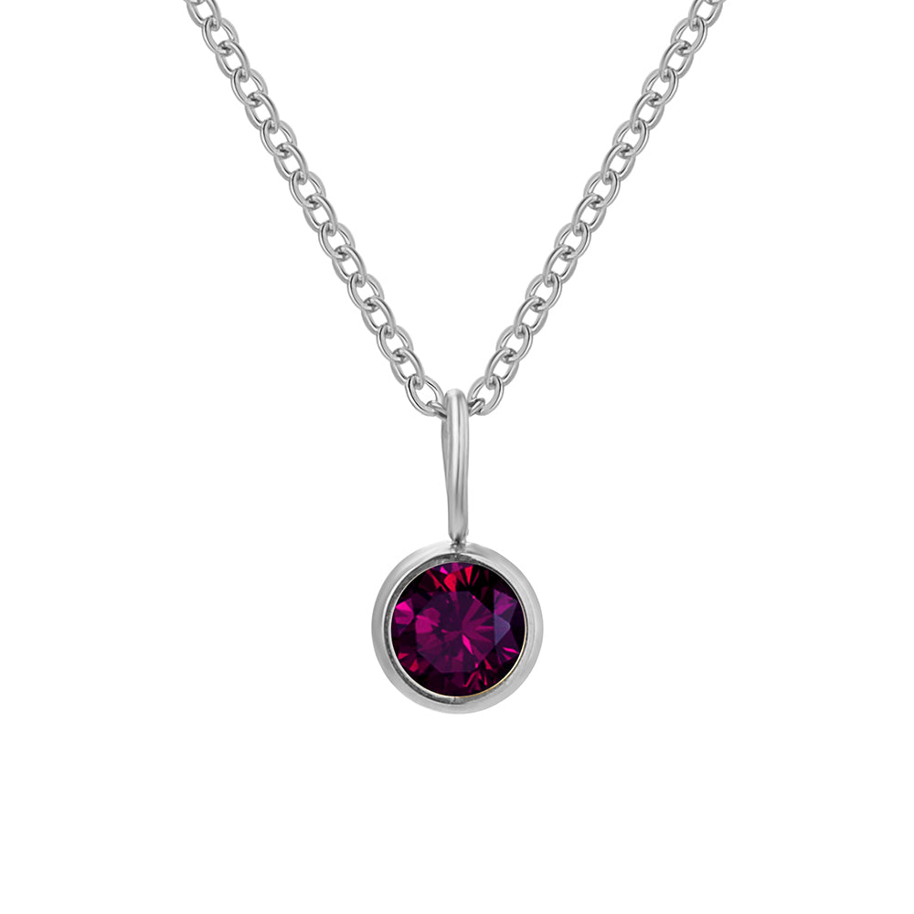 Lumière Birthstone Necklace Month & Zodiac Collection