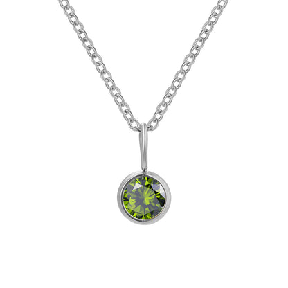 Lumière Birthstone Necklace Month & Zodiac Collection