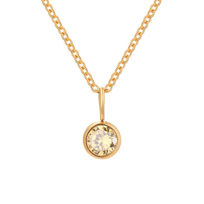 Lumière Birthstone Necklace Month & Zodiac Collection