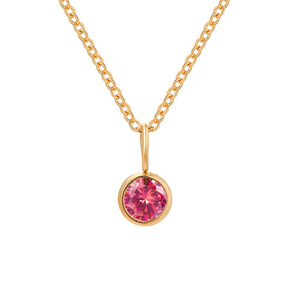 Lumière Birthstone Necklace Month & Zodiac Collection
