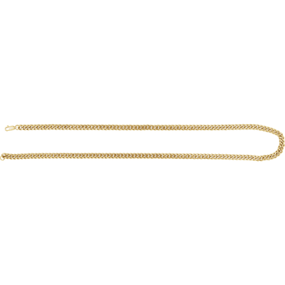 14K Yellow Gold-Filled 4.8mm Curb Chain