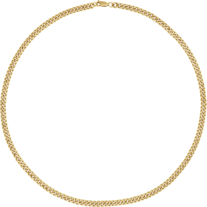 14K Yellow Gold-Filled 4.8mm Curb Chain