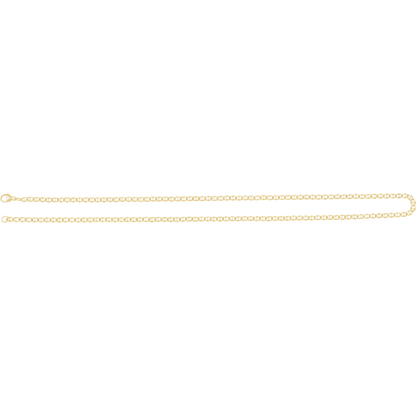 14K Yellow Gold-Filled 2.6mm Anchor Chain