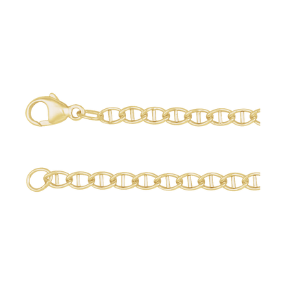 14K Yellow Gold-Filled 2.6mm Anchor Chain