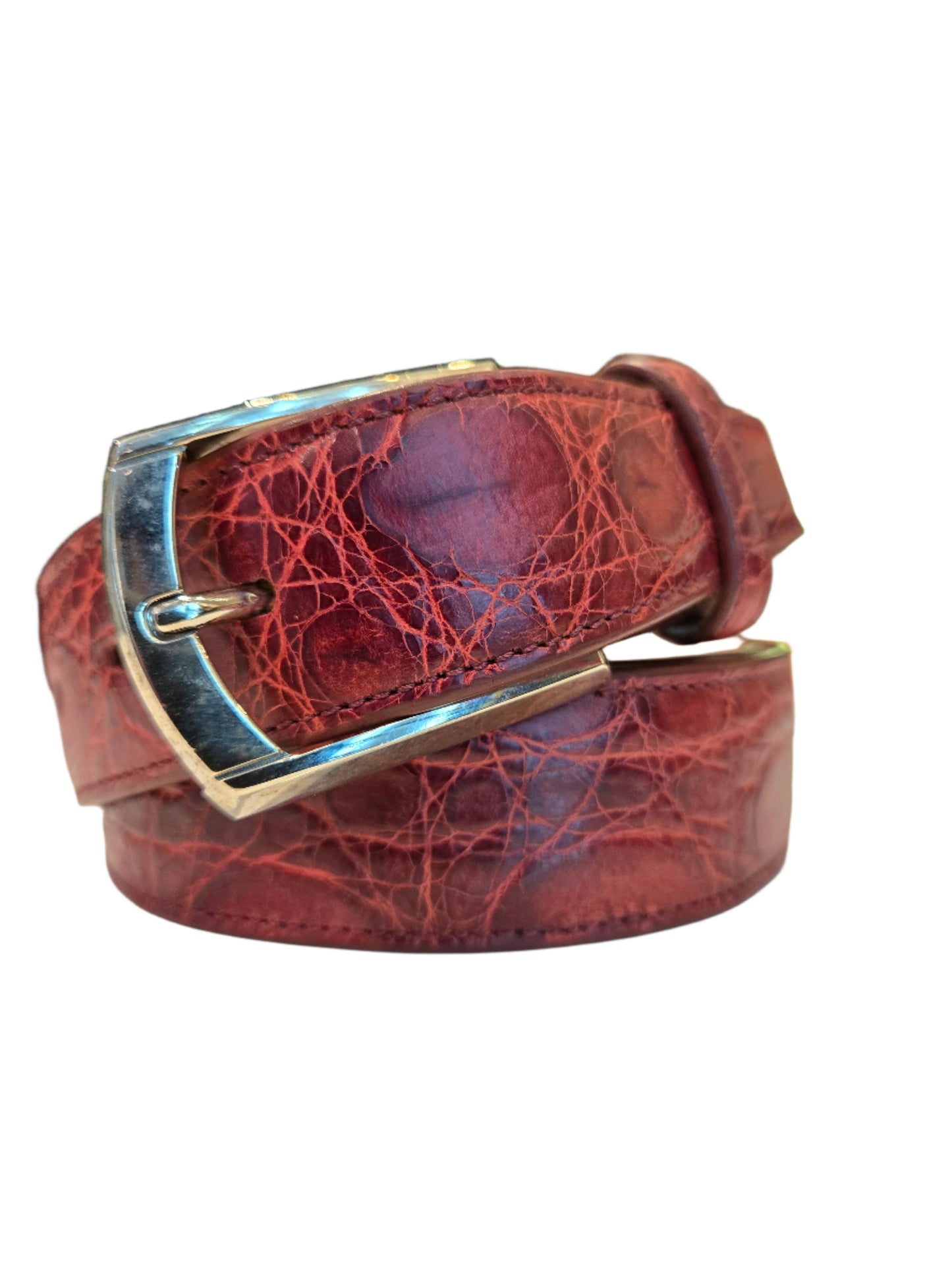 Castangia Crocodile Skin Belt