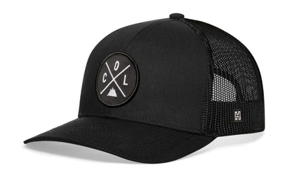 Colorado Trucker Hat  |  Black COL X Snapback