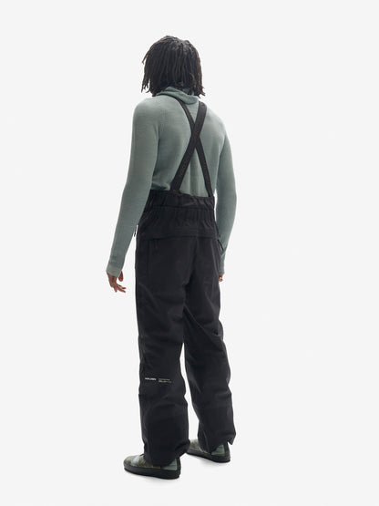 2 Layers Powder Bib - Black