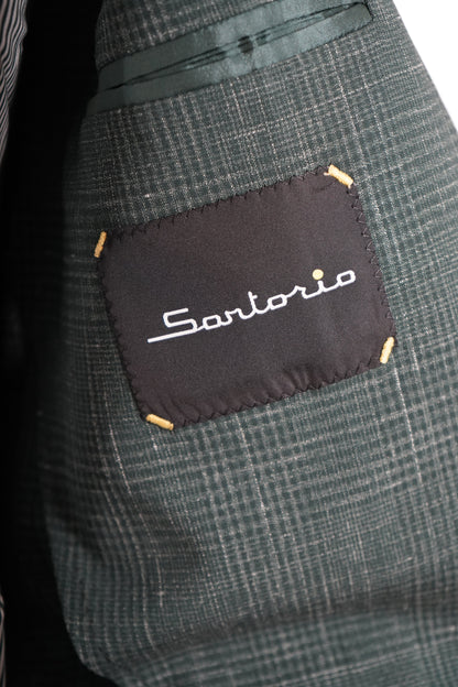Sartorio Prince of Wales Virgin Wool-Silk Sport Jacket
