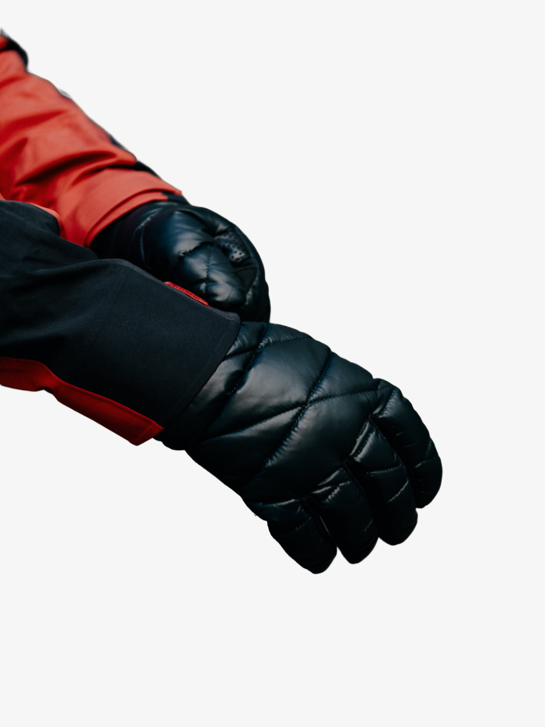 Down Glove - Black