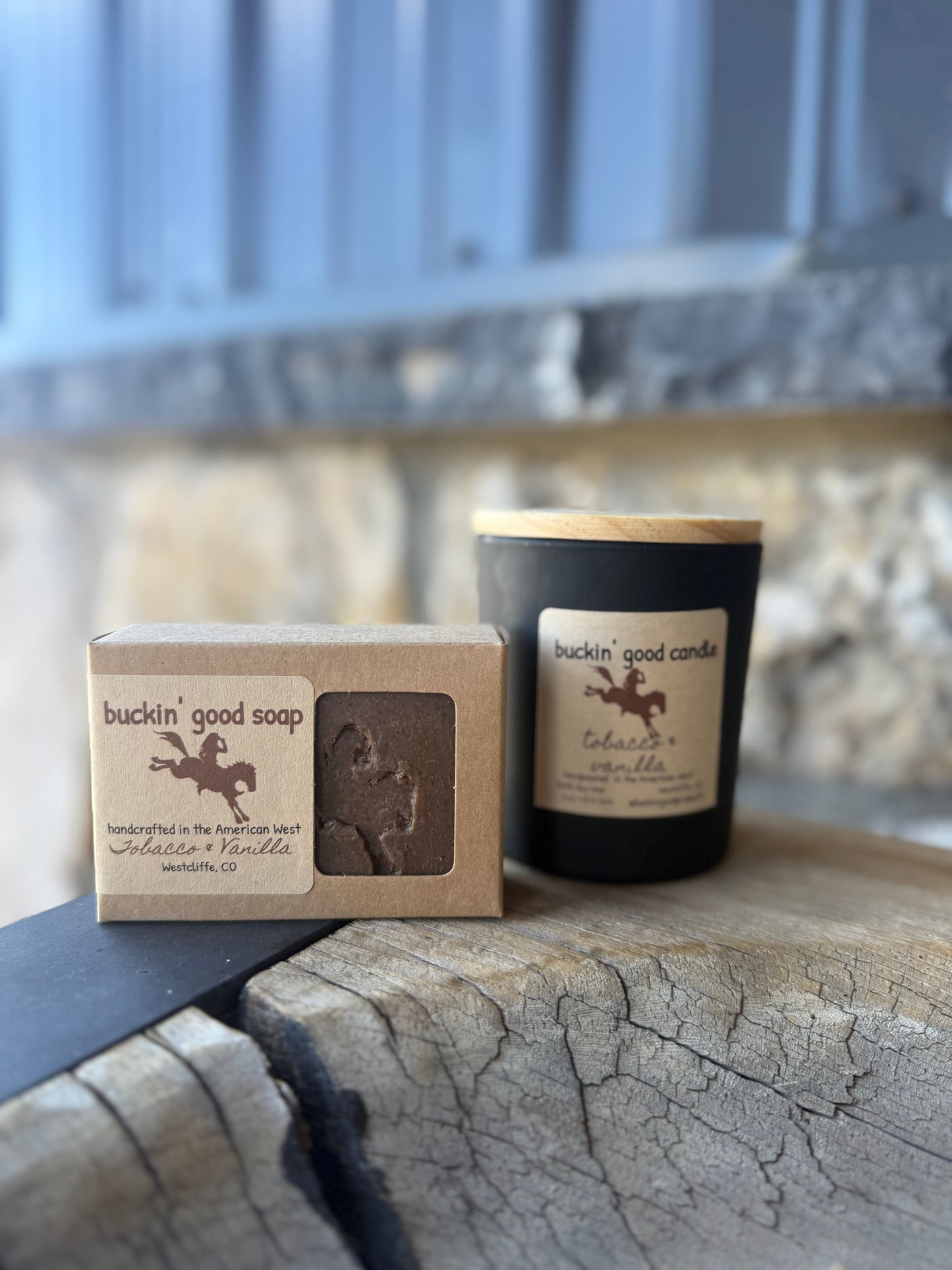 Tobacco Vanilla, Wooden Wick Candle
