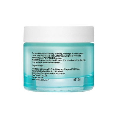 No7 Protect & Perfect Intense Advanced Moisturizing Night Cream 1.69 fl oz - Imperfect Box