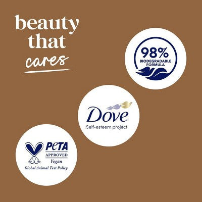 Dove Restore Body Wash Pump Coconut; Cocoa Butter 24hr Lotion 30.6 fl oz - New