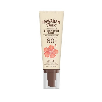 Hawaiian Tropic Sheer Touch Face Lotion SPF 60+ 2.5 fl oz - Imperfect Container