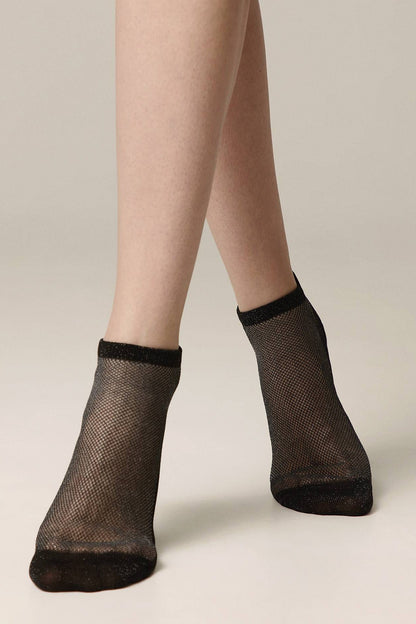 Ankle Socks Conte Active - 277 Viscose With Openwork Weaving