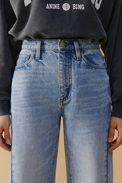 High-Line Curve Ankle Jeans HJ016