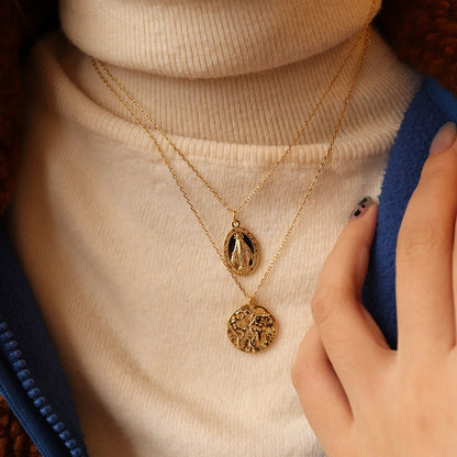 Celeste Charm Dream Gold-Plated Necklace