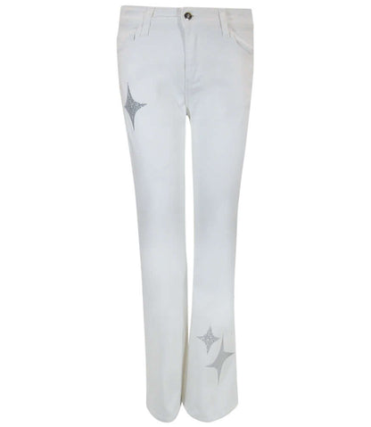 Designing Hollywood  X Madison Maison™ Denim with Silver Glitter Star