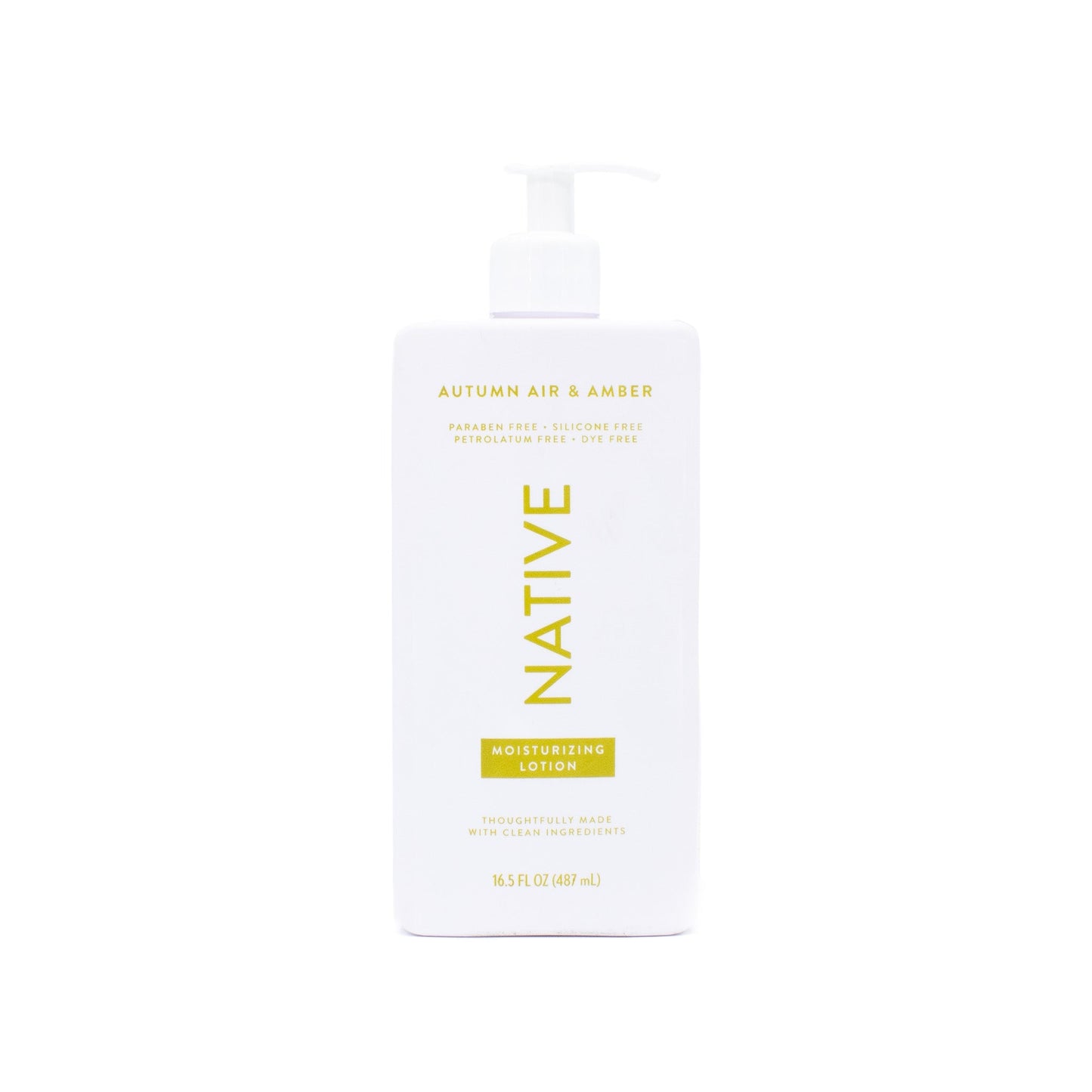 Native Hand & Body Lotion Autumn Air & Amber 16.5oz - New