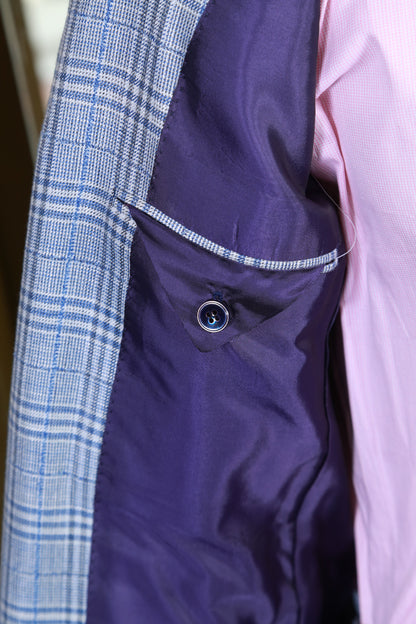 Sartorio Plaid Viscose Suit