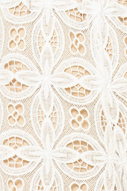 MEMORABLE FLIRT WOVEN LACE PANTS
