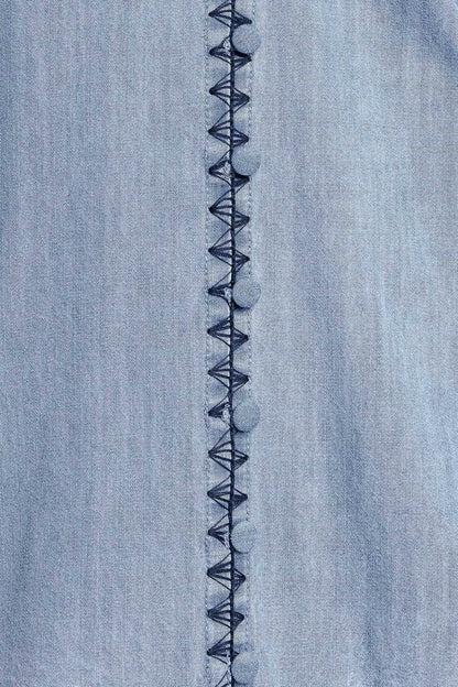 WEEKEND WANDERER WOVEN TOP