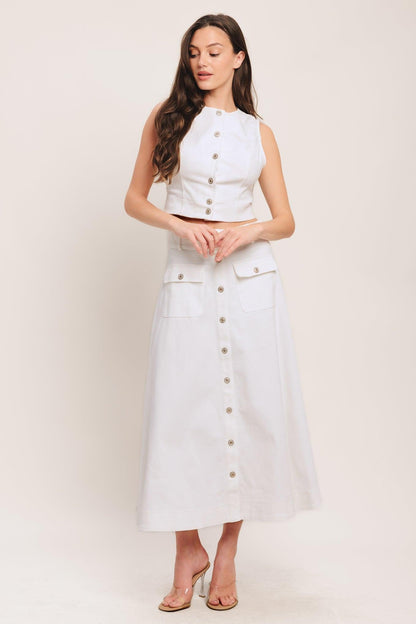 EASY WEAR WESTERN WOVEN TOP