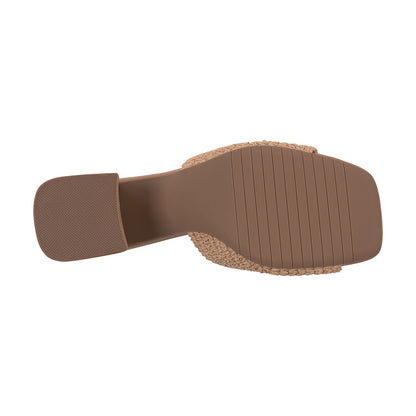 Women's Liza Natural Woven Heeled Sandals