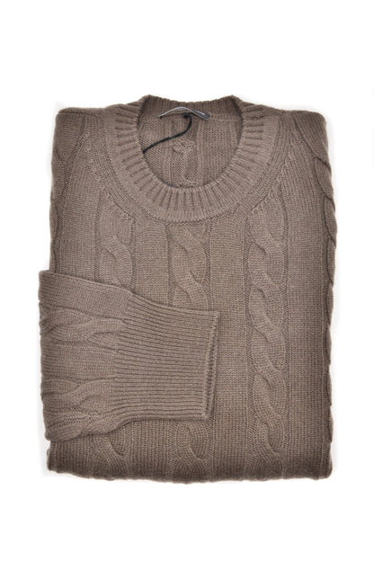 Manrico Cashmere Cable Knit Sweater