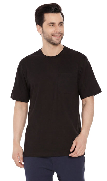 Men's Heavyweight Short Sleeve Crew Neck with Pocket T-Shirt