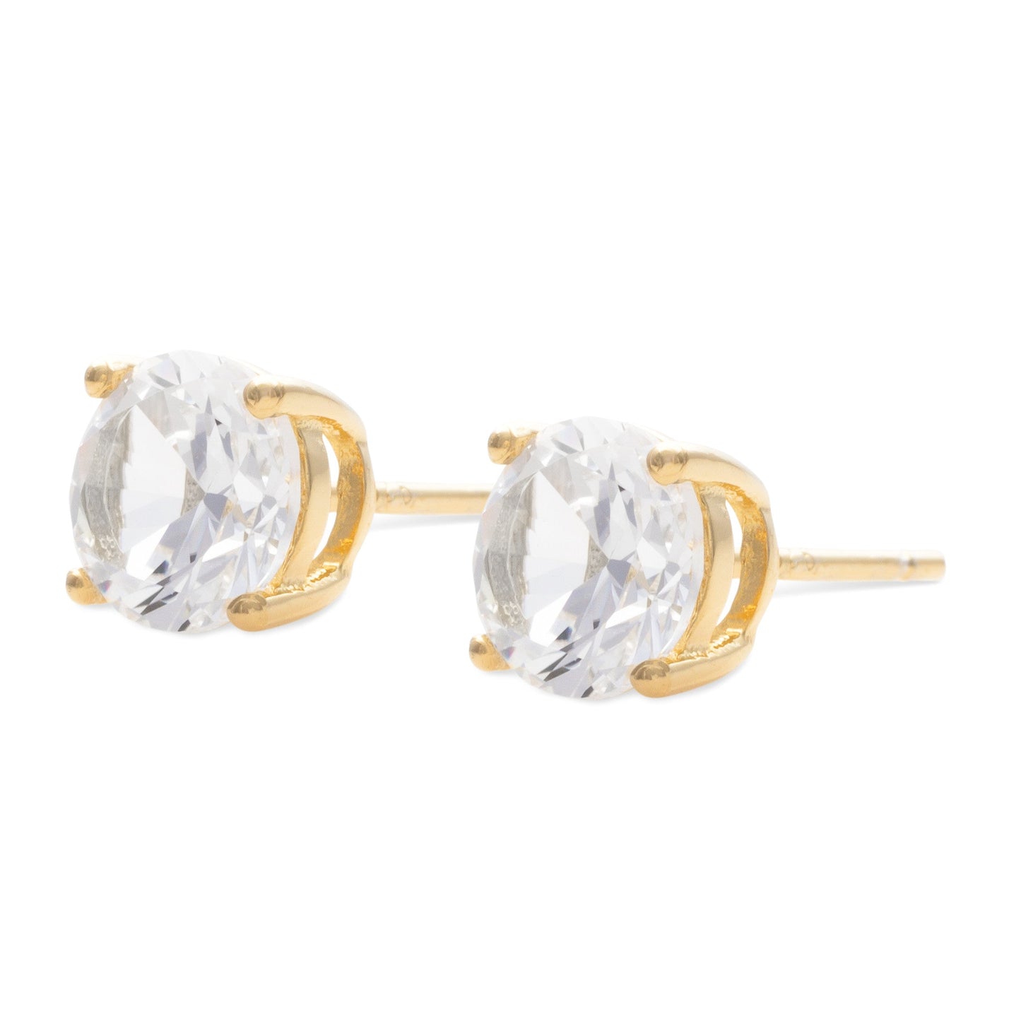 Solitaire CZ Studs