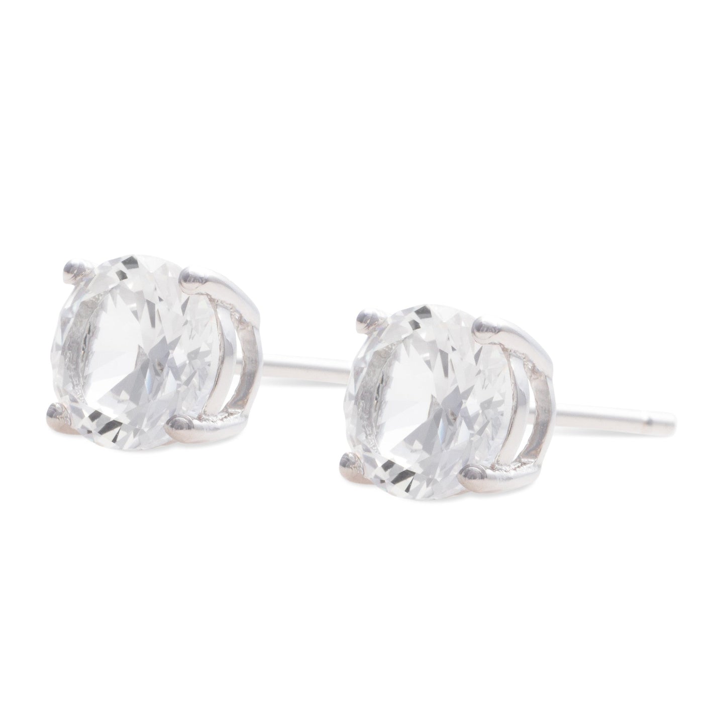 Solitaire CZ Studs