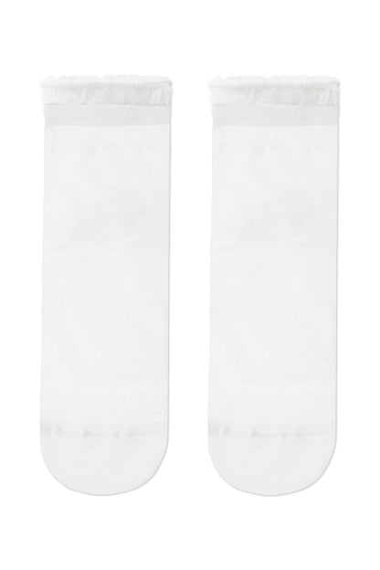 Conte Socks Classic - 491 Decorative Transparent Mesh
