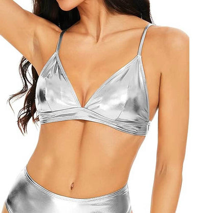 Split Bikini Lace up Swimsuit Split Swimsuit Two Piece