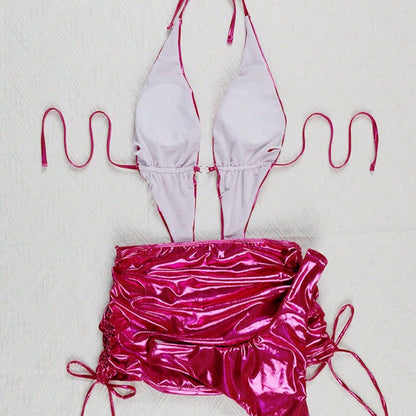 Bikini One Piece Swimsuit Lady Sexy Swimsuit Two Piece Electronic Music Festival Swimsuit Bikini