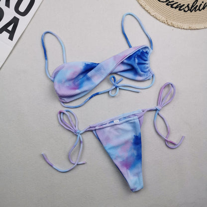 New Multi Color Nylon Swimsuit Women Sexy Bikini Wish Swimsuit