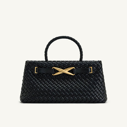 Woven Bag High Grade Handmade Women Woven Bag Casual Large Capacity Bag High Quality Handbag