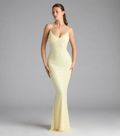 Solid Color Dress Sexy Sling Beads Backless V neck Socialite Dress