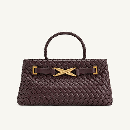 Woven Bag High Grade Handmade Women Woven Bag Casual Large Capacity Bag High Quality Handbag